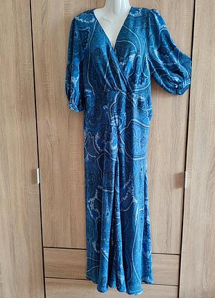 Легкое вискозное платье большого размера camaieu