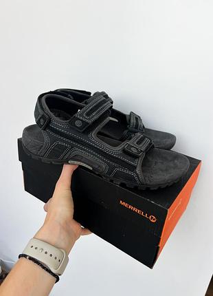 Чоловічі босоніжки сандалі merrell оригінал замша шкіра 41р(27см)