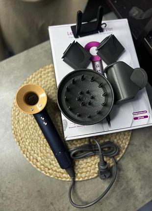 Фен super hair dryer з іонізацією та турборежимом 5 насадок з потужністю 1600 вт