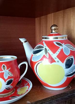 Чайний сервіз яблуко