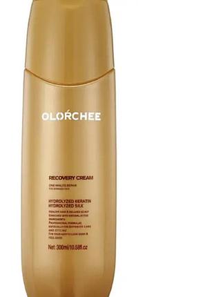 Експрес-догляд для відновлення волосся за 1 хвилину olorchee recovery cream one minute repair 300 мл
