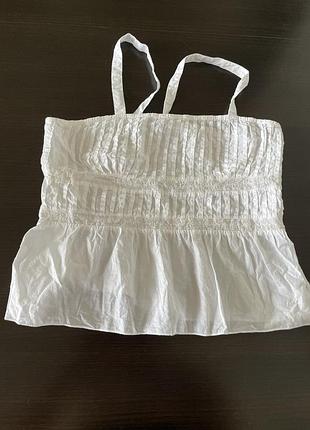 Armani collezioni топ хлопковый