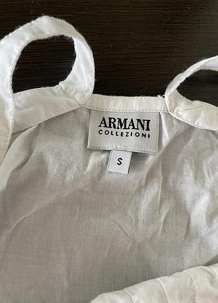 Armani collezioni топ хлопковый3 фото