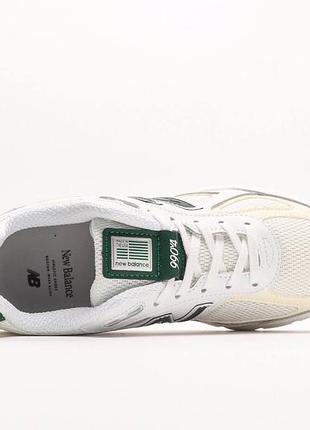 New balance 990 white green 3