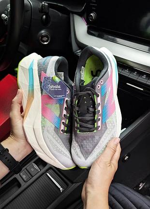 Жіночі кросівки new balance elite v4 темно-сірі з рожевим🔥