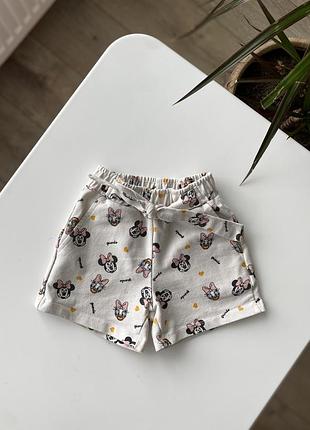 Шорти на дівчинку zara 86 розмір
