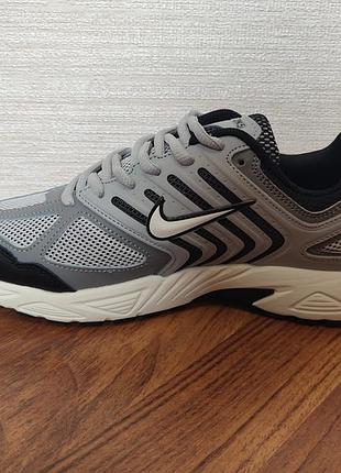 Кросівки чоловічі nike air pegasus 2k5 grey black сірі4 фото