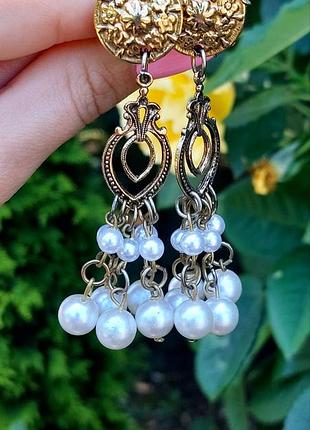 Винтажные клипсы ничевина