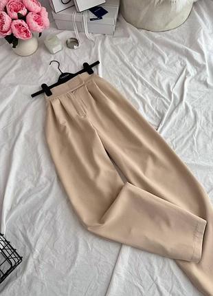 Жіночі класичні брюки на липучці