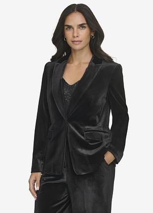 Женский бархатный пиджак calvin klein