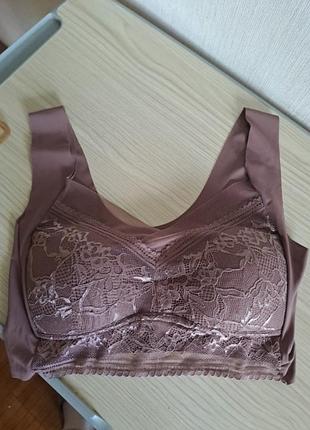 Топы бюстгальтеры бесшовные хл,