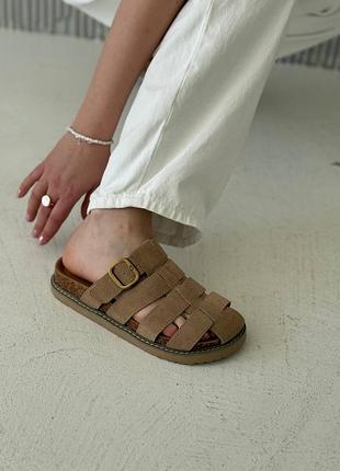 Шлепанцы песочные анатомические