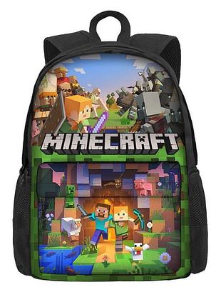 Дитячий шкільний рюкзак minecraft