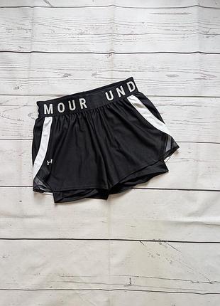 Спортивні  подвійні шорти , шорти under armour