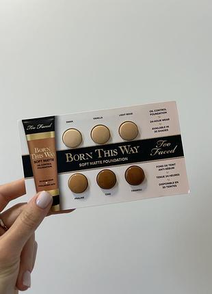 Пробник тональної основи too faced