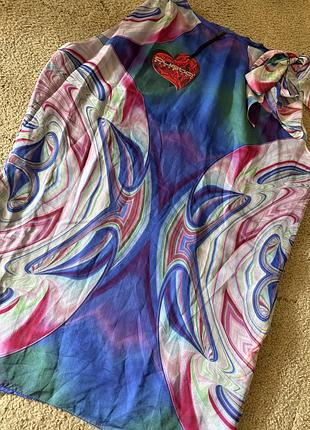 Блузка оверсайз шелк