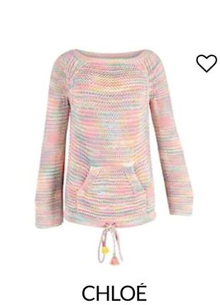 Светр chloé "rainbow" — італія