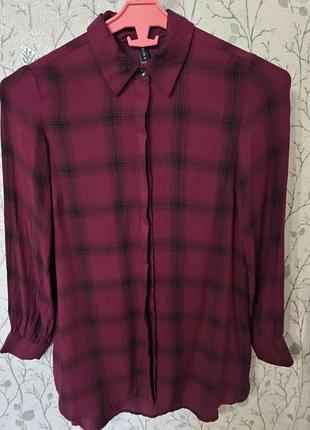 Легенька сорочка в клітинку