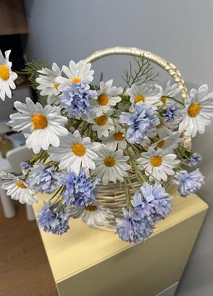 Штучні квіти польові