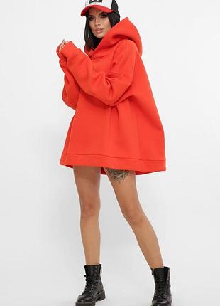 💘худи супероверсайз на флисе!костюм!начес!