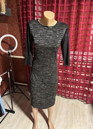 🖤стильна чорна сукня atmosphere — 550 грн