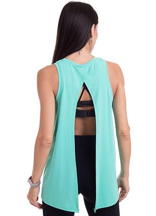 Спортивная майка разлетайка crane легкая майка с открытой спиной