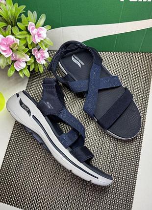 Оригінальні босоніжки на липучці  skechers