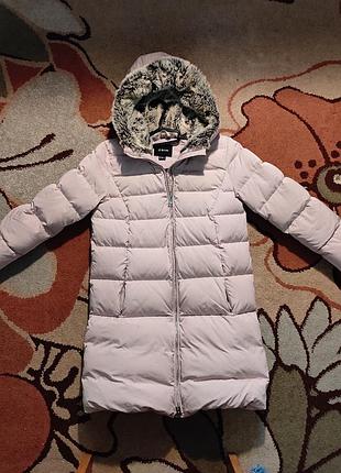 ✅🧥 жіночий верхній одяг для захисту тіла людини в холодну погоду – зимовий пуховик приємного ніжно-рожевого кольору ❄️⬇️


❗розмір: xs❕