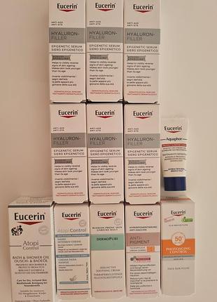 Набор eucerin hyaluron-filler epigenetic serum эпигенетическая антивозрастная сыворотка для лица
