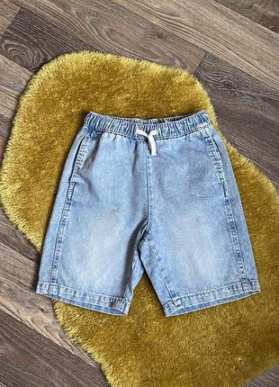 Джинсові шорти h&m на 7-8 р( будуть і на довше)