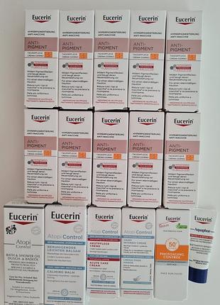 Набір денний крем проти пігментації шкіри eucerin anti-pigment spf 30+