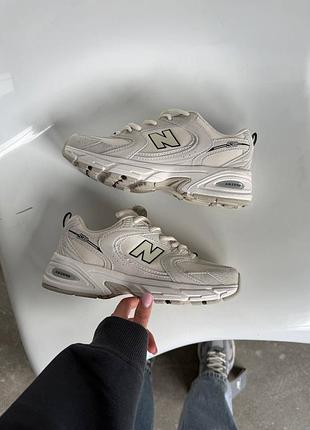 Кроссовки new balance 530 beige