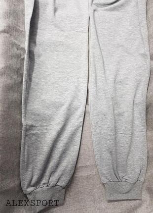 Штани nike спортивні штани, завужені на манжеті трикотаж унісекс норма батал двухнитка5 фото
