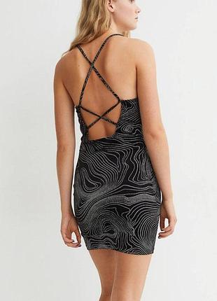 Гарна оксамитова сукня h&m