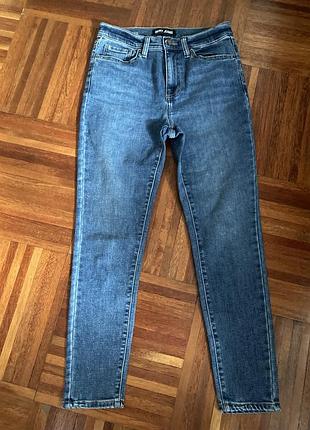 Нові еластичні дизайнерські джинси dkny jeans essex high rise skinny ankle s-m 28  usa 🇺🇸