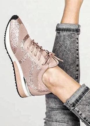 Легкі італійські жіночі літні текстильні кросівки сітка la strada 🇮🇹 🇩🇪 38 розмір