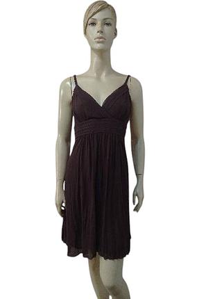 Плиссированное платье m-l 511