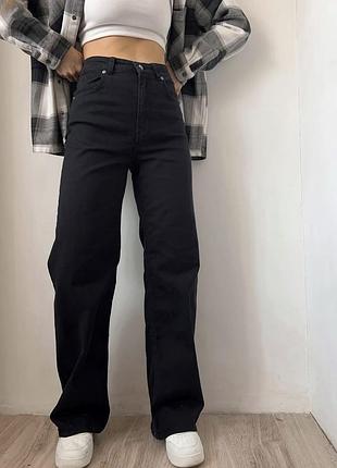 Джинсы палаццо wide leg xl💞
