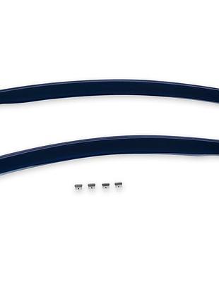 Ветровики для fiat doblo 2000-2010 2d (вставные, кт - 2шт) (heko) 15130