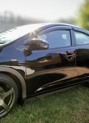 Вітровики для honda civic 2012-2017 hb (hic) ho68