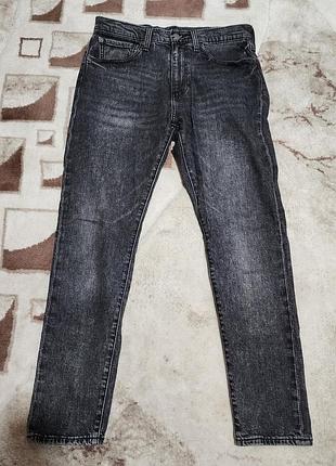 Мужские графитовые джинсы levis w31 l30