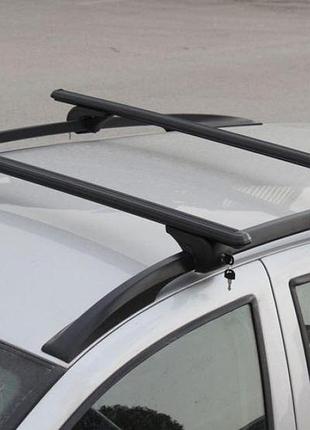 Перемычки на обычные рейлинги под ключ bold bar v1 (2 шт) черные для citroen berlingo/multispace 2019- гг