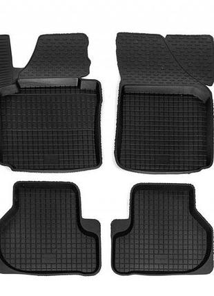 Резиновые коврики с бортом (4 шт, polytep) для volkswagen tiguan 2007-2016 гг