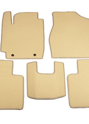 Коврики eva (бежевые) для toyota camry 2002-2006 гг