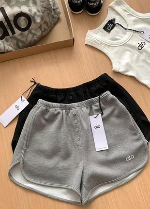 Alo yoga спортивні шорти шортики шорты спортивные брендові s m l