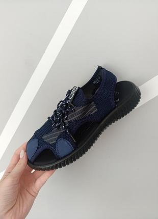 Босоножки для мужчин 🔥 сандалии. темно синего цвета