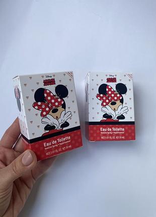 Детские духи disney minnie mouse для девочек, объем 30 мл