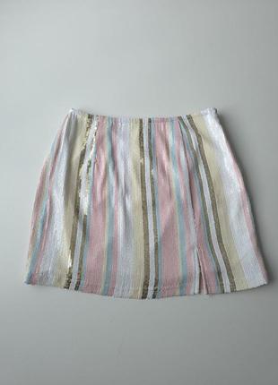 Юбка шикарная праздничная с пайетками.