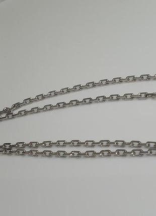 Ланцюжок якірне плетіння срібний 925 проба довжина 45 см