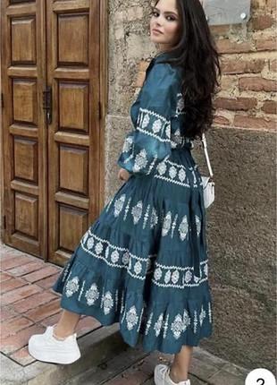 Плаття вишиванка zara 7
